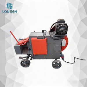 Coupe-ferraille LS42, moteur électrique 4KW avec engrenage, 380V, vitesse de coupe 43T/MIN pour acier d'armature - Product Image 2