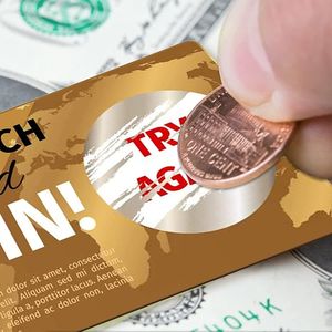 ملصقات دائرية قابلة للخدش 25 ملم، 300/500 قطعة، ملصقات ذاتية اللصق قابلة للتقشير، ملصقات دائرية للهدايا وألعاب الحفلات - Product Image 4