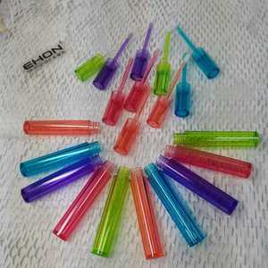 Wholesale Multicolor Round Lipgloss Containers <b>Pink</b> Lip Gloss Tubes Custom Logo Lip Gloss Tubes Unique - Product Image 3