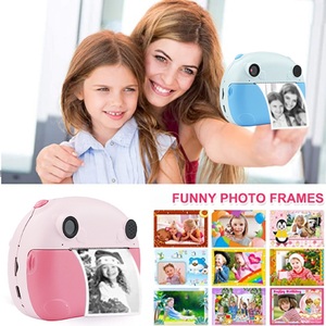 Caméra vidéo numérique Portable 1080P HD pour enfants <span class=keywords><strong>Mini</strong></span> Selfie jouet d'impression instantanée avec compatibilité multimédia MicroSD zéro encre - Product Image 5