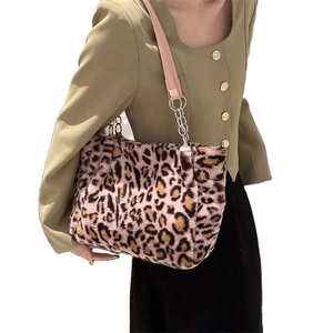 Wholesale Leopard Print Tote Women's Autumn Designer Casual Shoulder Shopping <b>Bag</b> Large Capacity Handbag - Product Image 2