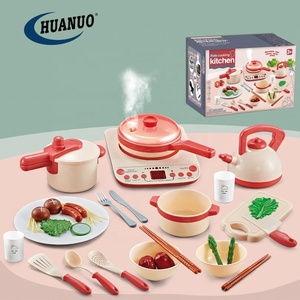 Ensemble de jouets de simulation de cuisine en plastique pour bébé <span class=keywords><strong>chef</strong></span>, 36 pièces - Product Image 6