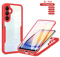 Coque de protection complète 2 en 1 360 pour Samsung Galaxy A06/A16/M35/M55/C55/A55/A35/F55 TPU Acrylic Hybrid Mobile Phone Case