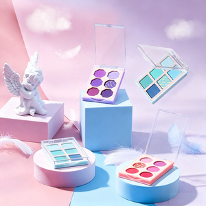 <span class=keywords><strong>Paleta</strong></span> <span class=keywords><strong>de</strong></span> Sombras <span class=keywords><strong>de</strong></span> Ojos Personalizada <span class=keywords><strong>de</strong></span> 6 <span class=keywords><strong>Colores</strong></span>, Brillante, Neón, Mate, con Brillo, en Tonos Rosa, Morado, <span class=keywords><strong>Azul</strong></span> y <span class=keywords><strong>Color</strong></span> Caramelo - Product Image 3