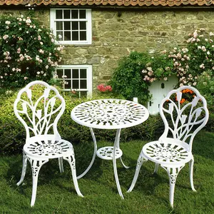 Chaise empilable pour restaurant d'extérieur à vendre Meubles de jardin et de patio en fer forgé Chaise à bascule d'extérieur
