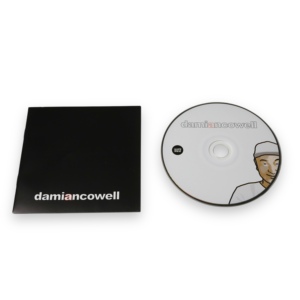 Solid Red Printed 8 Panel Fold-out Cardboard CD Wallet With Insert For Music Album Disc Packaging - Product Image 4