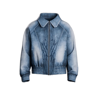 DiZNEW 2026 Veste en jean pour homme, veste d'hiver tendance pour homme, designer senior, mise sur les designs complexes