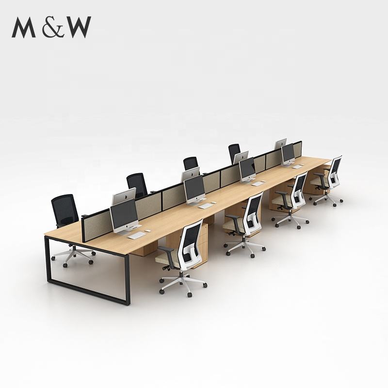 Factory Price 8 Seater Workstation Desk - Modern Office Furniture for ...