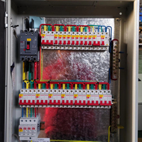 Boîtier de distribution d'alimentation électrique triphasé sur mesure, panneau électrique avec indice de protection IP55, marque Fuken, garantie 1 an