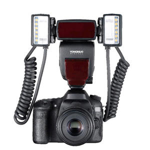 <span class=keywords><strong>YONGNUO</strong></span> YN-24EX <span class=keywords><strong>Macro</strong></span> Ring <span class=keywords><strong>Flash</strong></span> Speedlite avec 2 <span class=keywords><strong>Flash</strong></span> Head 4 Anneaux Adaptateurs pour Canon 5D Mark II 5D Mark III 6D 7D - Product Image 1