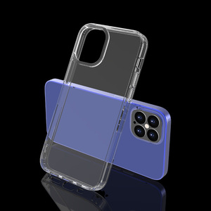 Funda Transparente para Teléfono Celular <span class=keywords><strong>de</strong></span> PC+TPU, Funda Protectora <span class=keywords><strong>de</strong></span> Cristal para Teléfono Celular, Personalizable al por Mayor, para <span class=keywords><strong>iPhone</strong></span> 11 12 13 14 15Pro Max - Product Image 6