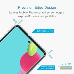 Protector de Pantalla para <span class=keywords><strong>Samsung</strong></span> <span class=keywords><strong>Galaxy</strong></span> A52 <span class=keywords><strong>5G</strong></span> / 4G, Película de Vidrio Templado 2.5D de 0.26mm 9H, Fácil de Instalar - Product Image 3