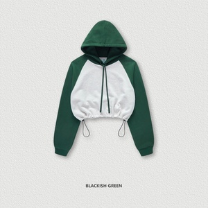 Sudadera Corta de Punto con Hombros Descubiertos, Estilo Americano, Otoño/Invierno, Personalizable, para Mujer - Product Image 6