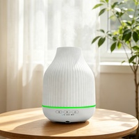 Diffuseur d'arômes volcanique, humidificateur d'air électrique, machine d'aromathérapie en céramique écologique, lumière de nuit LED multicolore, hôtel
