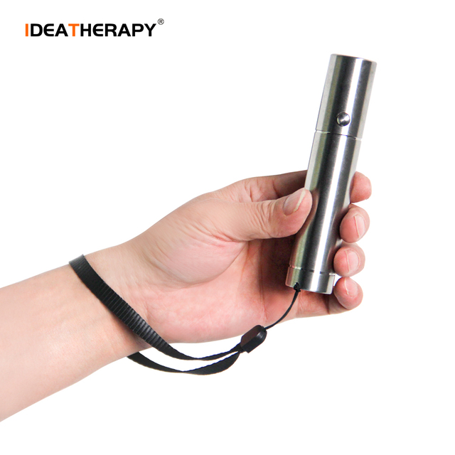 Microcurrent Red Light Therapy Facial Massage Wand Sad Light Therapy Lamp Battery Travel