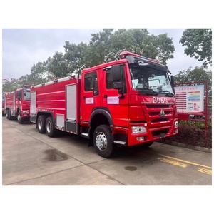 Camión de Bomberos Sinotruk HOWO 6x4 de 12000L, 6X4, 12 Toneladas, con Equipo de Agua y Espuma, en Venta - Product Image 2