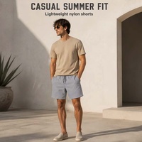 Service OEM – Short de sport pour homme en nylon écologique, respirant et à séchage rapide – Créez votre propre short de bain décontracté ou cargo pour homme
