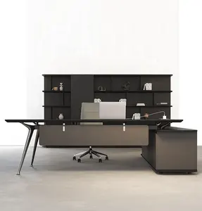 Phổ biến jieao nội thất văn phòng F90 loạt đơn giản phong cách giám sát bàn điều hành bảng cho không gian văn phòng