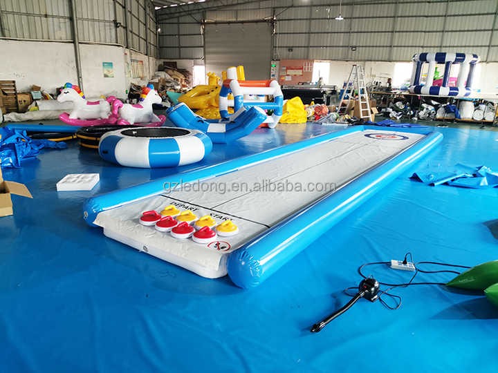 Inflatable Curling Street Rink - Custom OEM/ODM Ice Flooring