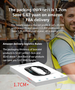 Bracelet intelligent de température corporelle OEM avec HR BO BP, santé féminine, T Fitness Tracker pour montre de Fitness, offre spéciale - Product Image 4