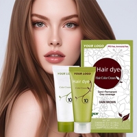 ODM Disponible Color Crema Semipermanente Natural Negro Tinte para el cabello Sin amoníaco Tinte para el cabello vegano
