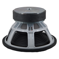 18125-008 Subwoofer de voiture en fibre de carbone de 18 pouces, double bobine, 5000W RMS, 28Hz, contour en mousse, système audio puissant, subwoofers à bobine de 5 pouces