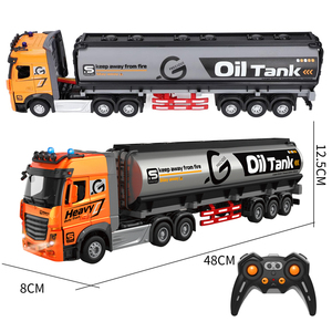<span class=keywords><strong>Camion</strong></span> <span class=keywords><strong>Cisterna</strong></span> RC in Lega 1/24 9CH 2.4G Veicolo <span class=keywords><strong>Giocattolo</strong></span> per Trasporto Ingegneristico Rimorchio <span class=keywords><strong>Cisterna</strong></span> per Carburante - Product Image 1