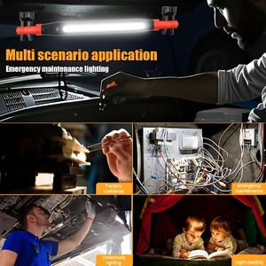 Rechargeable auto repair work light magnetic maintenance light with hook super bright maintenance light multi-mode <b>lighting</b> - Product Image 3