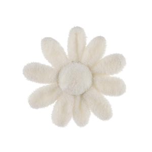 Bebé seguro más de 0 meses agarre de mano sonajero juguete diez pétalos cara sonriente polar redondo felpa Margarita 8,5 pulgadas suave divertido flor juguete - Product Image 5