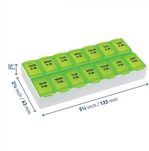 7 Days Weekly <b>Tablet</b> Medicine Holder Storage Organizer <b>Container</b> Case Pill Box - Product Image 1