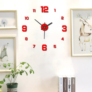 3D Luminous <strong>Wall</strong> <strong>Clock</strong> Frameless Acrylic DIY <strong>Digital</strong> <strong>Clock</strong> <strong>Wall</strong> Stickers Mute <strong>Clock</strong> for Living Room Bedroom Office <strong>Wall</strong> Decor - Product Image 4