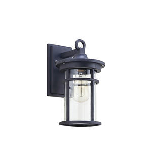 Lampe murale extérieure cylindrique classique européenne, IP65, étanche, alimentée par énergie solaire, pour jardin et terrasse - Product Image 1