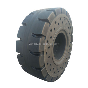 Nuovi pneumatici solidi Wonray/WRST OTR 23.5x25 per pale caricatrici da miniera, pneumatici per movimento terra, 1 anno di garanzia - Product Image 1