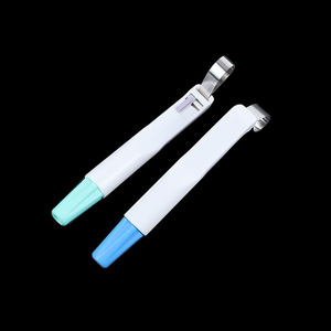 Clips de modelage pour obturations dentaires en acier inoxydable, ajustables, segmentés, bleu-vert, à usage unique, instrument manuel, Classe II - Product Image 3