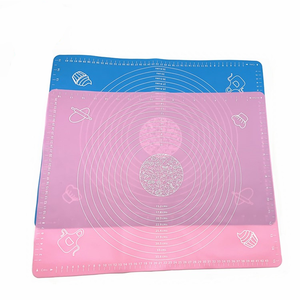 Reusable <b>Silicone</b> Pastry Mat Non-Stick Rolling Mat Dough <b>Baking</b> Mats - Product Image 1