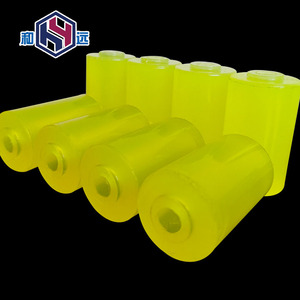 Resistente all'usura manicotto antiurto <span class=keywords><strong>in</strong></span> poliuretano parti assorbenti gli urti <span class=keywords><strong>in</strong></span> PU Cow <span class=keywords><strong>tendine</strong></span> tampone rullo taglio personalizzato - Product Image 5