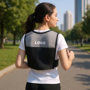 Gilet de course personnalisé léger réfléchissant respirant sportif séchage rapide gilet d'hydratation pour <span class=keywords><strong>la</strong></span> course en plein air - Product Image 2