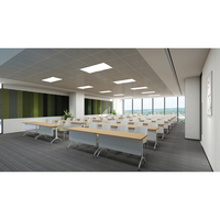 Mobilier de bureau moderne 16 personnes Salle de réunion Bureau Table de formation Pliable Bureau Conférence Tables et Chaises Ensemble