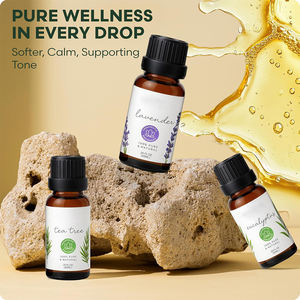 Aceite Esencial Puro de Lavanda, Árbol de Té, Eucalipto y Rosa de 10 ml para Fabricación de Velas, Perfumes y Cosméticos, Venta al Por Mayor - Product Image 3