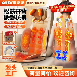 Masseur dorsal à 6 têtes pour le cou et les épaules, rechargeable par USB, avec compresse chaude, pour usage domestique - Product Image 4