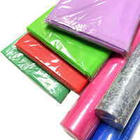 Kain Non Woven Embos Berbagai Warna Lebar 2cm hingga 240cm untuk Tas, Taplak Meja, Pembungkus Bunga, Dekorasi Pernikahan