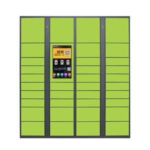 Gracewise Thép Chất Lượng Cao Ngoài Trời Hiện Đại Bưu Kiện Giao Hàng Locker Với Khóa Điện Tử Thông Minh Lưu Trữ Pickup Cho Sử Dụng Thương Mại - Product Image 4