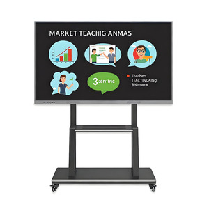 Pantalla Inteligente BOE 3840x2160 y Accesorios, 4k, 55 Pulgadas, Panel Plano Digital Interactivo para Aula Escolar, Pizarra Interactiva - Product Image 1