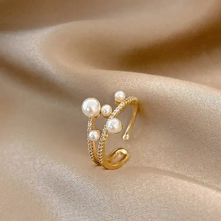 Gardenia 1.34ct Queen Conch Pearl & Diamond Ring customize 18k Solid White  Gold Ring , Pearls Strombus Gigas, Engagement Ring - Etsy | Pearl and  diamond ring, Conch pearl, Pearl diamond