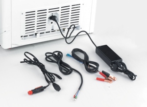 <span class=keywords><strong>Réfrigérateur</strong></span> congélateur solaire DC à double <span class=keywords><strong>porte</strong></span> de grande capacité 350L 12V 24V avec adaptateur - Product Image 6