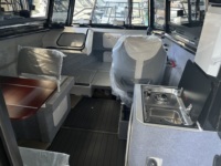 Yacht de luxe 7.5m 24ft soudé Sport cabine Cruiser aluminium pêche bateau de vitesse pour les loisirs