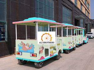 <span class=keywords><strong>Tren</strong></span> turístico sin vías para adultos y niños, 28 asientos - Product Image 6