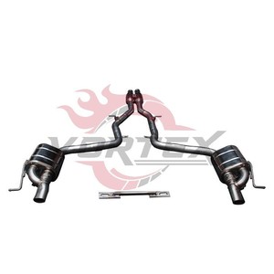 ท่อไอเสียแบบ Catback พร้อมวาล์ว Vortex SS304 สแตนเลส สำหรับรถเบนซ์ GLS400 GLS450 GLS500 X166 3.0T SUV - Product Image 2