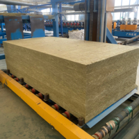 Isolation haute densité de panneau de laine de roche résistant au feu de nouvelle conception moderne chaude pour des murs extérieurs pour la protection modulaire de façade