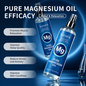 Aceite de Magnesio Puro en Aerosol de Marca Privada, Salud de la Piel, Relajación Muscular, Ayuda para Dormir, Alivio del Estrés, Cuidado Corporal Hidratante, OEM - Product Image 4